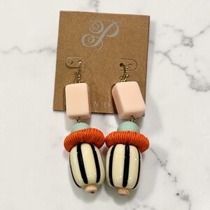 Plunder Colorful Statement Dangle Earrings | Boho Beaded Jewelry